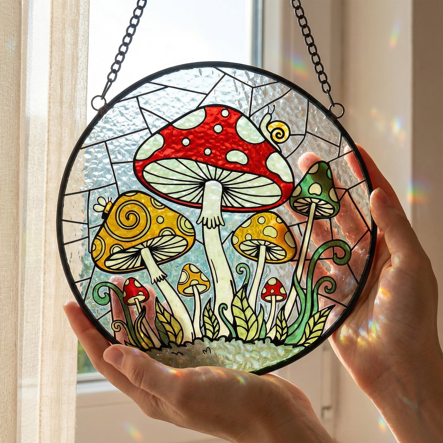 Fungzy Decorative Stained Glass
