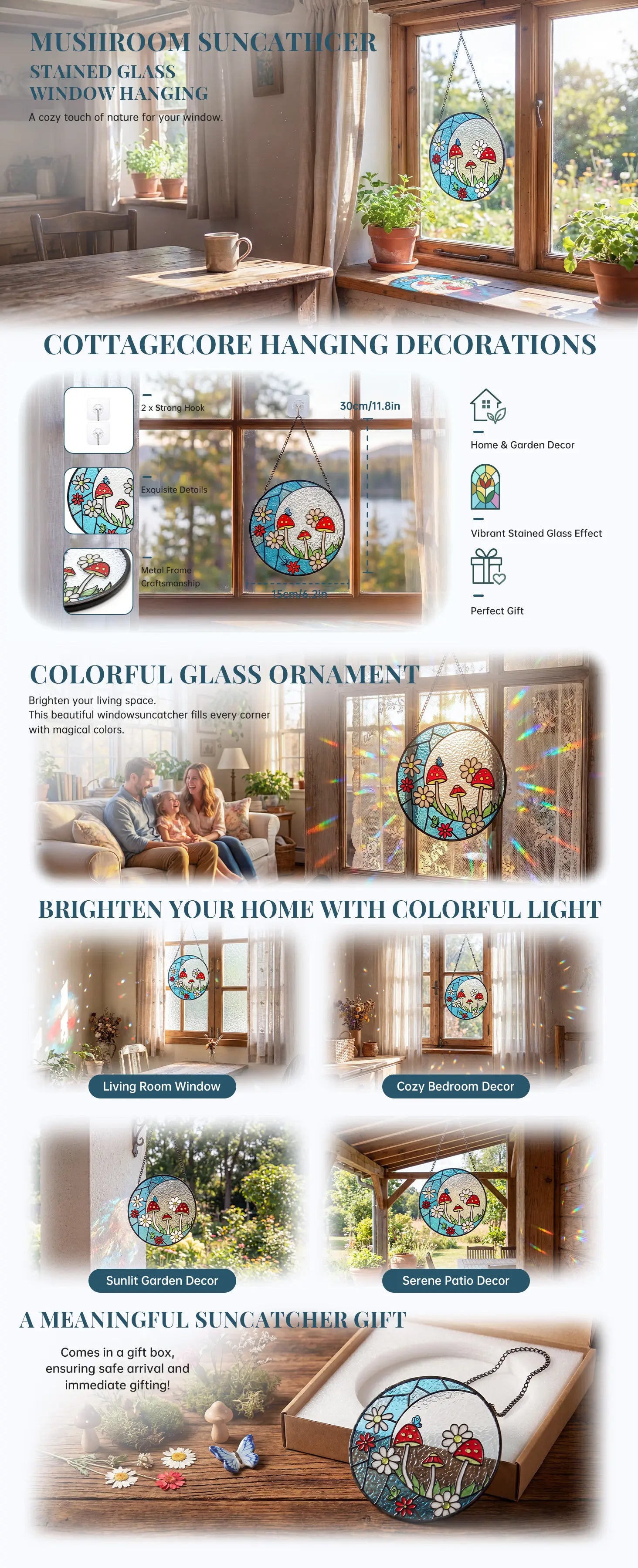 Fungzy Ornaments of Glass