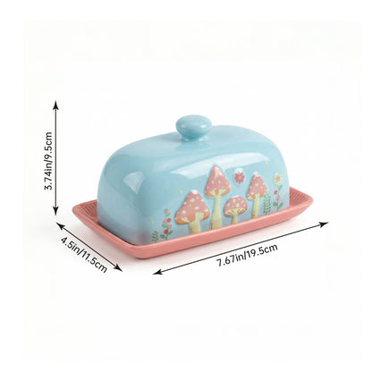 Fungzy Butter Dish (Mushroom)