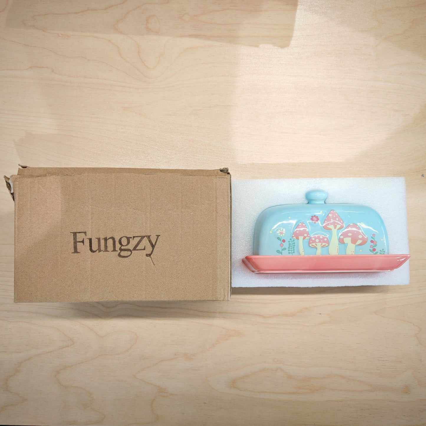 Fungzy Butter Dish (Mushroom)