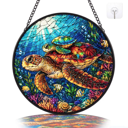 Sea Turtle Window Decor