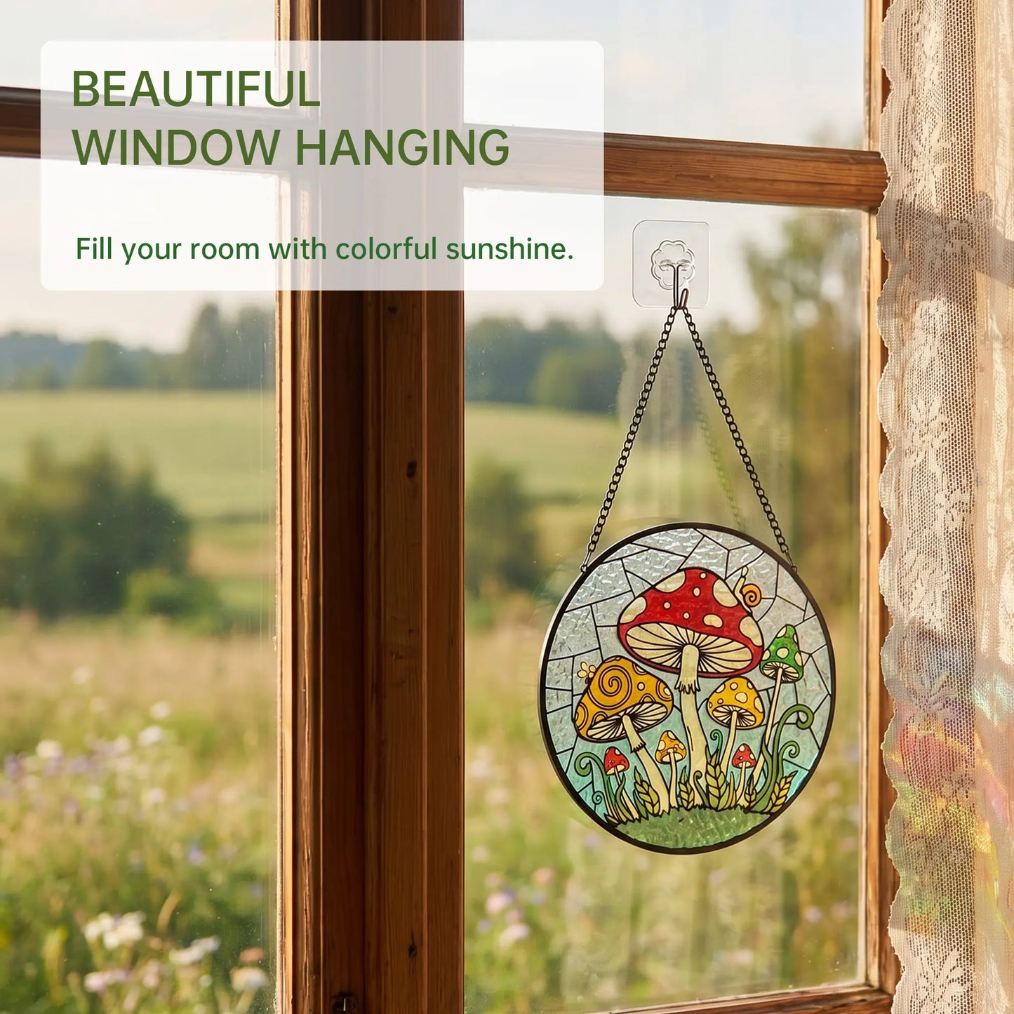 Fungzy Decorative Stained Glass